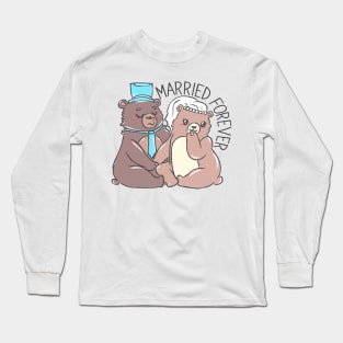 Wedding marriage marriage marriage married Long Sleeve T-Shirt